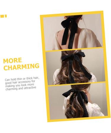 Beaupretty Big Bow Headband Girl Hair Ring Velvet Elasticity - Buy Online on GoSupps.com