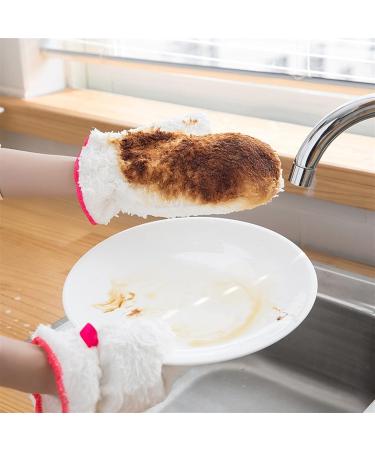 MBNVBNM Cleaning gloves Bamboo Fiber Dishwashing Gloves Dishwashing Oil Household Cleaning Waterproof Gloves Single Person 1pc - Buy Online on GoSupps.com