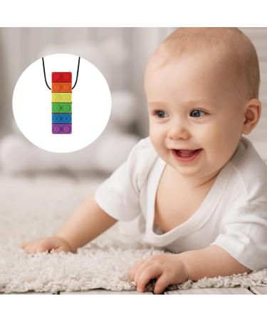 Buy Oudqfcj 2PCs Sensory Chew Necklace for Kids & Adults - Durable Silicone Kaum Necklace for Biting Ideal for Boys & Girls - Buy Online on GoSupps.com