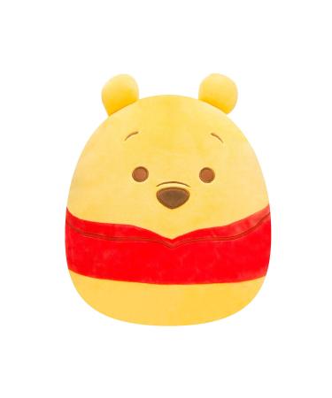 Squishmallows Official Kellytoy Pooh Bear Character Soft Squishy Plush Stuffed Toy Animals (8 Inch Pooh)