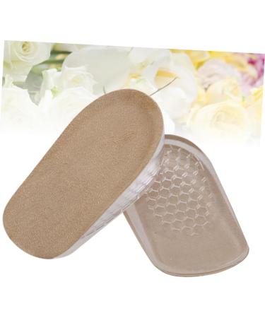 FOMIYES Forefoot Cushion Pad Insoles for Men & Women | Invisible Half Heel Lifts & Gel Inserts for High Heels | Comfortable Leather & Sponge Solutions - Buy Online on GoSupps.com