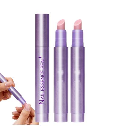 SassyTip Huile Cuticules Ongles Stylo 3 en 1 Stylo Huile pour Cuticules Cuticle Remover Dissolvant pour Cuticules avec C ramique Pointe Hydratant Fortifiant claircissant Applicateur Huile Ongles(2pc)