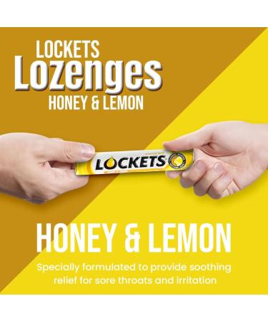 Lockets Lozenges 4 x 41g Honey and Lemon Flavor - VR Angel - Buy Online on GoSupps.com