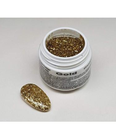 5ml UV exclusive color gel big chrome gold