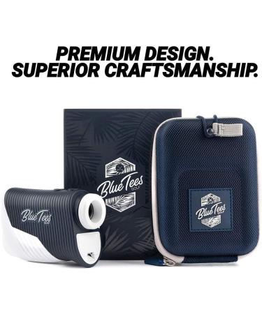 Blue Tees Golf Series 2 Pro Laser Rangefinder - 800 Yards Range, Slope Measurement, Flag Lock, Pulse Vibration, 6X Magnification - Buy Online on GoSupps.com