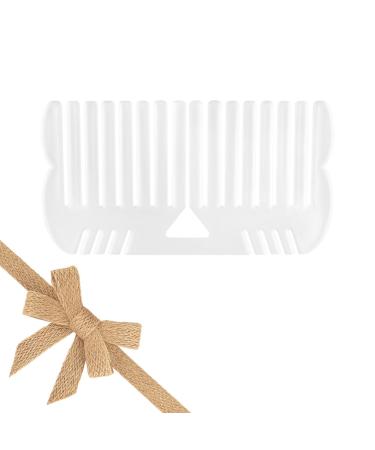 FuninCrea Bow Maker Tool  Handmade Creative Bow Maker DIY Craft Bow-Knot Making Tool for Ribbon Wreaths Decor Supplies (White)