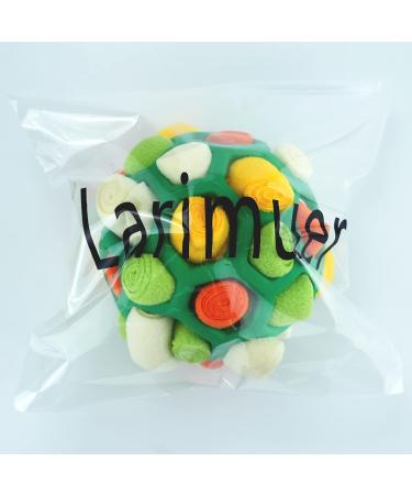 Larimuer Sniffing Ball for Dogs - Interactive Snuffle Toy for Small & Medium Pets - Portable Sniffing Car Toy (Green & Orange) - International Shipping Available - Buy Online on GoSupps.com