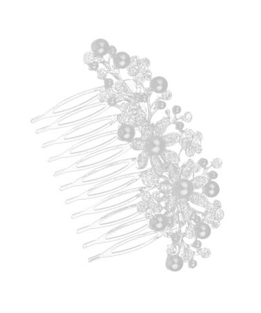 FOMIYES Bridal Hair Clip Goody Hair Clips for Women Hair Accessory for Women Hair Claw Clips for Women Hair Jewels for Women Women's Hair Clips Women Hair Accessories Bride Comb Pearl