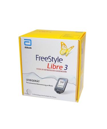 FreeStyle Libre 3 Diabetes Reader mg/dL Blood Glucose Meter Reader Becopa Voucher new
