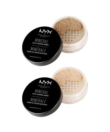 NYX Cosmetics Mineral Finishing Powder - LightMedium | Flawless Finish & Natural Glow - Buy Online on GoSupps.com