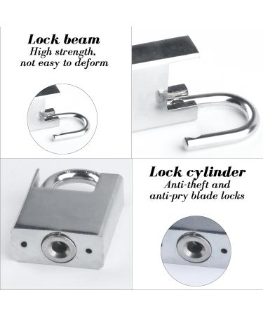 Buy 80cm Bicycle Chain Lock - Stainless Steel Motorcycle Lock with Padlock & Key for Maximum Theft Protection | Ideal for Garages Doors & Fences - Buy Online on GoSupps.com