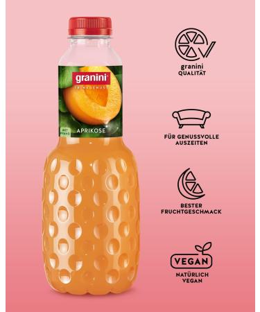  Granini Granini Apricot Nectar Snack (6 x 1.0 l) - Buy Online on GoSupps.com