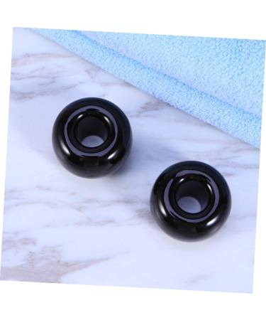 Alipis 6 Pcs Toothbrush Holder Set - Mini & Medium Black - International Shipping Available - Buy Online on GoSupps.com