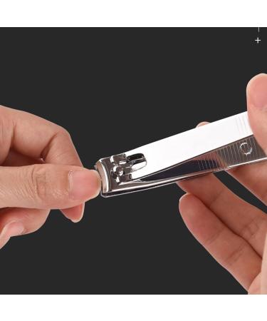 HCHGJKN Nail Clippers Manicure Tool Nail Clippers 6-color Epoxy Nail Clippers 360 Degree Nail Clippers Stainless Steel Nail Clippers(Purple S) S Purple - Buy Online on GoSupps.com