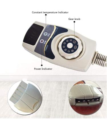 Haoding Infrared Heat Mat - Therapeutic Remote Heating Pillows with Germanium & Jade Stones (70x190cm) for Full-Body Relief | International Shipping - Buy Online on GoSupps.com