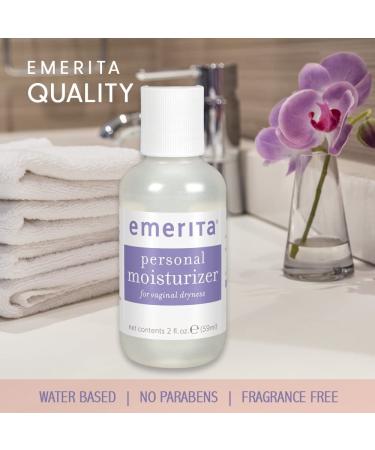 Emerita Personal Moisturizer 2 fl oz - Hydrating Intimate Care Solution - Buy Online on GoSupps.com