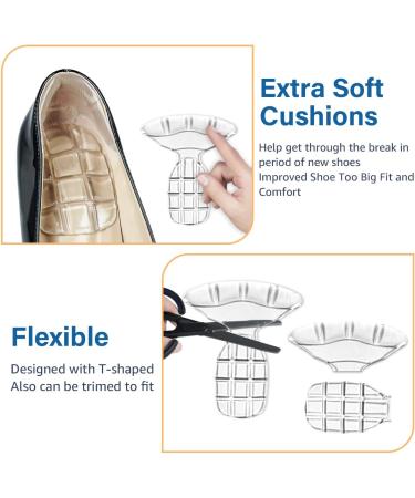 Shock Absorbing Gel Heel Grips - Prevent Blisters & Slips - Women's Shoe Inserts for Improved Fit & Comfort - Buy Online on GoSupps.com