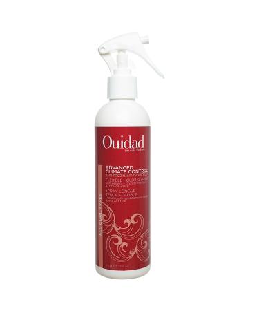 Ouidad Advanced Climate Control Holding Spray 8.5 fl oz Flexible Curly Hair Spray for Voluminous Frizz-Free Curls Pro-Vitamin B5 Infused Sulfates Parabens & Cruelty-Free Curly Hair Products