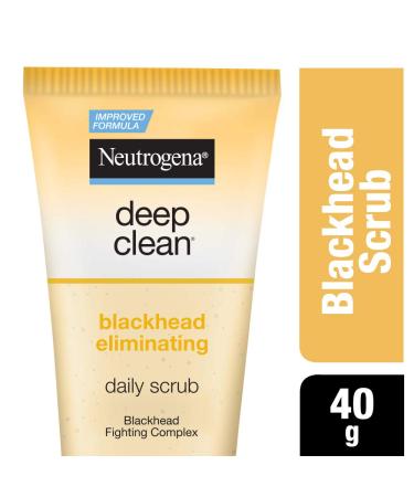 Neutrogena Deep Clean Blackhead Eliminating Scrub 40g - Effective Skincare for Clearer Skin | Shop Internationally - Buy Online on GoSupps.com