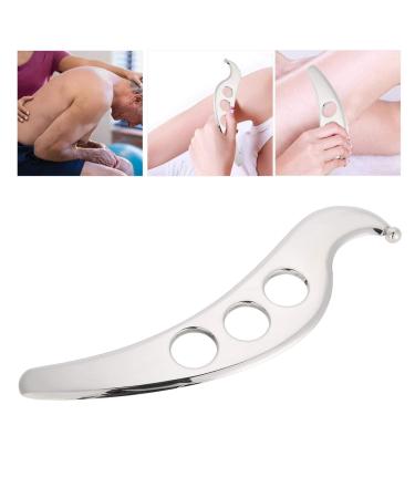Physiotherapy Massage Gua SHA Massage tool stainless steel scratch board low -magnetic physiotherapy facial body scraps Self -scratching massage plate reduce soft dye therapy