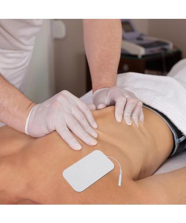 30 Reusable TENS Device Electrode Pads - 9x5cm for Muscle Relief Back and Joint Pain - Compatible with Most TENS & EMS Trainers - Buy Online on GoSupps.com