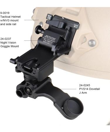 E.T Dragon PVS 14 J Arm Night Vision Goggles - Rhino Mount Compatible - Buy Online on GoSupps.com