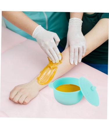 Beavorty Silicone Waxing Pot for Legs - Eco-Friendly Beauty Shell Mini Makeup Accessory Wooden Bowl for Skincare - 1 Pack (Green) - Buy Online on GoSupps.com