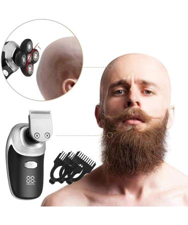 Electric Razor for Men - 5 in 1 Multi-Function Grooming Kit | Rechargeable Wet & Dry Shaver for Beard & Nose Hair Removal - Buy Online on GoSupps.com