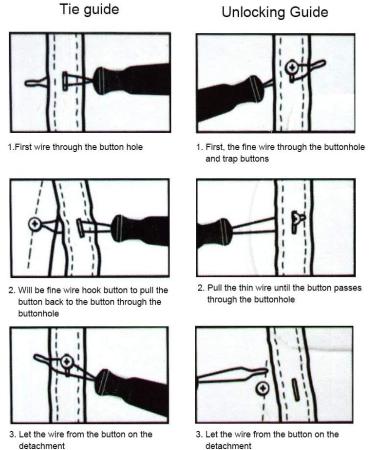 SoulQ Button Hook Zipper Pull Helper - Wide Handle Grip Dressing Aid Tool for Arthritis - Shirt Dress Clothes Pant Coat Snap Buttoner - Buy Online on GoSupps.com