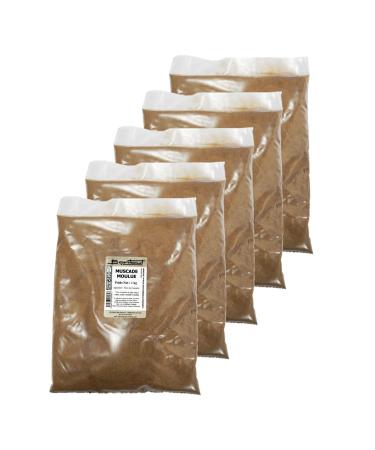 Bontout Set of 5 Ground Nutmeg Bag 1 kg