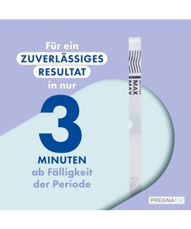 Pregnafix Patrol Test - Fast & Reliable Pregnancy Test Results in 3 Minutes Use From Due Date - Buy Online on GoSupps.com