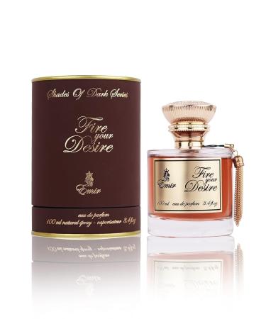 Paris Corner FIRE YOUR DESIRE EDP 3.4 Fl Oz FRAGRANCE UNISEX EMIR SERIES PERFUMES Amber Vanilla 1.4 Fl Oz (Pack of 1)