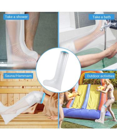 Doact Waterproof Shower Protection Plaster Cover for Leg | 78 cm Bone Cast Shower Guard | Bath & Shower Safety | 1 Pack - Buy Online on GoSupps.com