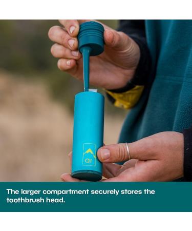 Portable Tooth Care Capsules | Travel Toothbrush for Hiking & Camping - Buy Online on GoSupps.com