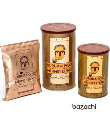 Mehmet Efendi Turkish Coffee - Medium Roast 100% Natural Grind for a True Turkish Delight (500g 1 Pack) - Buy Online on GoSupps.com