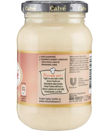 Calve Salsa Tonnata Per Antipasti e Aperitivi 3 Pezzi Da 214 Grammi - Buy Online on GoSupps.com