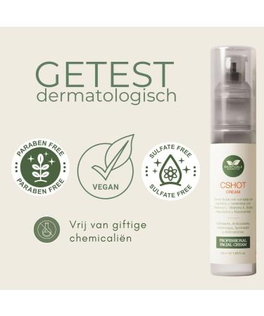 SKINTUALS VENTURES SL Facial cream with Peptide and Ceramide Complex Vitamin C E Hyaluronic Acid Niacinamide and Aloe Vera 50ml Deep Hydration Antioxidant and AntiWrinkle from Skintuals Cosmetics - Buy Online on GoSupps.com