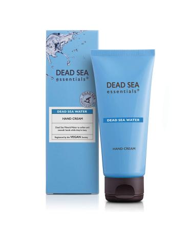 Organic Dead Sea Hand Moisturizer Cream for Dry, Cracked Skin - 3.4 oz - Buy Online on GoSupps.com