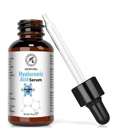 Hyaluronic Acid Skin Serum 1.0 oz - Anti-Aging Face & Skin Care - All Skin Types - Moisturizing Glass Bottle - Buy Online on GoSupps.com