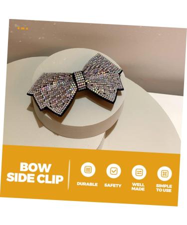 FRCOLOR Rhinestone Butterfly Hair Clip Womens Hair Clips Bowknot Hair Clips Bowknot Hairpins Hair Gems for Women Rhinestone Hair Bows Girl Bows Headgear Women's Rhinestones Temperament - Buy Online on GoSupps.com