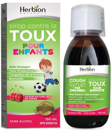 Herbion Children's Cough Syrup 150ml - Soothing Relief for Kids - Buy Online on GoSupps.com