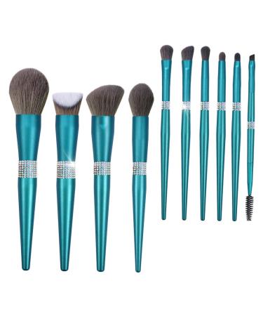 minkissy 2 Sets Diamond Makeup Brush Supple Makeup Brush Portable Brush Makeup Brush for Women Cosmetology Kit Beauty Tools Makeup Applicator Artificial Fiber Soft Miss Makeup Brush Sets