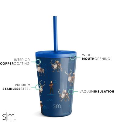 Disney Frozen Double Trouble 12oz Insulated Stainless Steel Kids Water Bottle - Buy Online on GoSupps.com