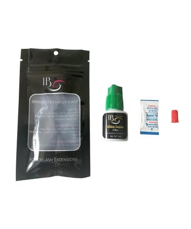 GUISHANLI IB Ultra Super Glue for False Eyelash Extensions - 2 Second Dry Professional Adhesive | Black Moisture & Heat Resistant Ideal for Eyelash Application - Buy Online on GoSupps.com