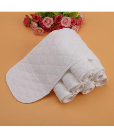 10 Soft Breathable Cloth Diaper Liners - Modern Cotton Inserts for Babies & Toddlers (0-2 Years) - Buy Online on GoSupps.com