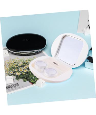 PartyKindom Cleaning Kit - 3-Box Companion for Contact Lenses Mirror Film & Invisible Container - White Case | International Shipping Available - Buy Online on GoSupps.com