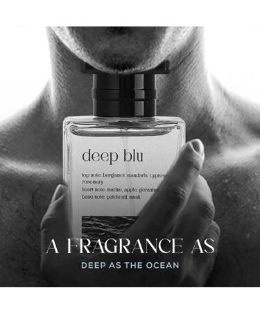 Deep Blu Perfume for men 50ML (1.7 Fl.oz) I Eau De Parfum Inspired by: Acqua Di Gio Profondo Armani | Long Lasting Perfume I Gift for men I - Buy Online on GoSupps.com
