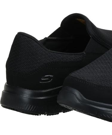 Skechers Men's Flex Advantage Sr Mcallen-m 10.5 Black - Comfortable Slip-Resistant Work Shoe - Buy Online on GoSupps.com