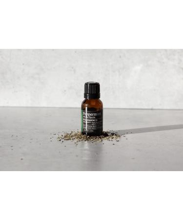 Peppermint Essential Oil (0.5 Fl Oz) - 100% Pure, Batch Tested & Third Party Verified for Premium Quality - Buy Online on GoSupps.com
