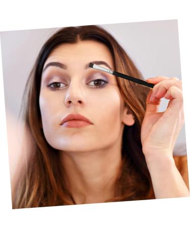 Baluue 6pcs Flat Eyebrow Brush Eyeliner Brush Eye Makeup Brush Eyebrow Makeup Brush Black Artificial Fiber - Buy Online on GoSupps.com